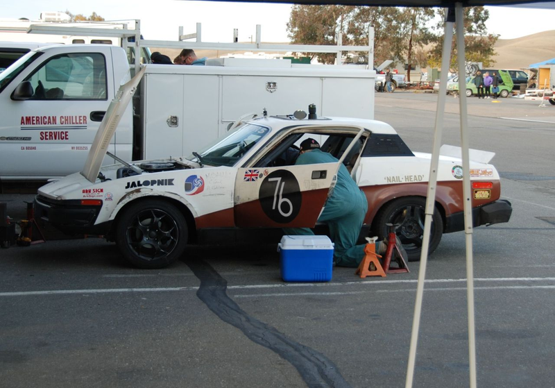 Illustration for article titled 24 Hours Of LeMons Arse Freeze-A-Palooza Über Gallery: British Steel
